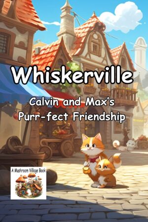 Calvin and Max’s Purr-fect Friendship story and activity book for children