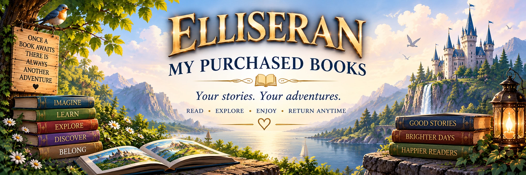 My Purchased Books – Your stories, your adventures