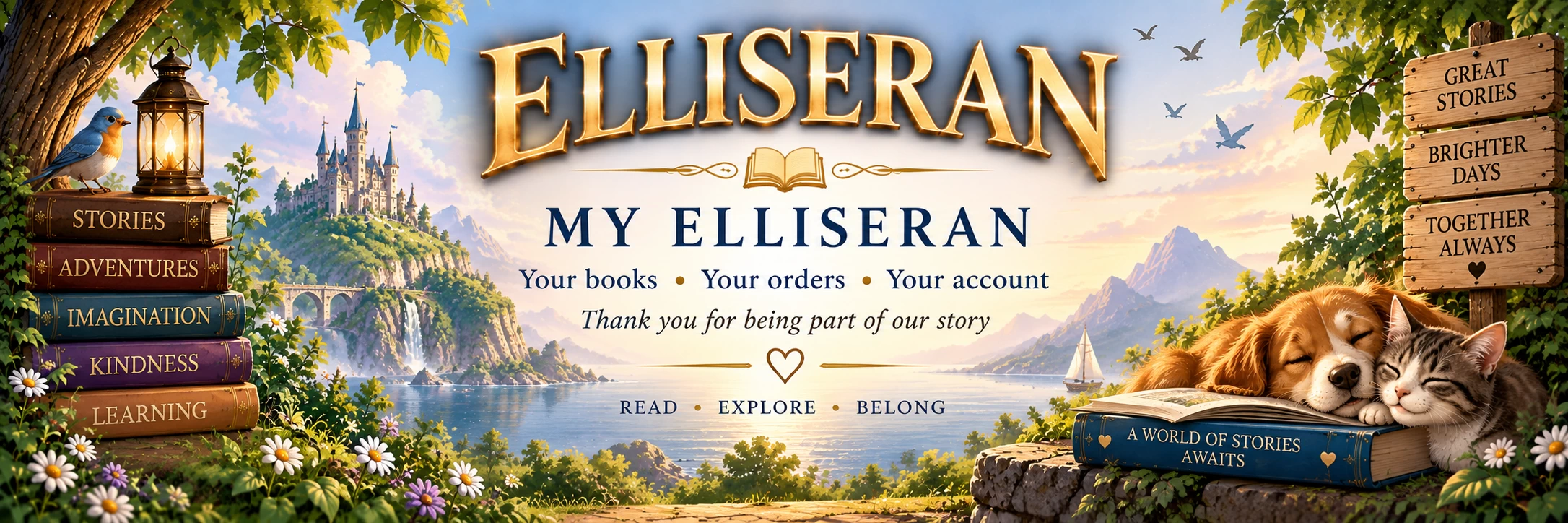 My Elliseran – Your books, your orders, your account