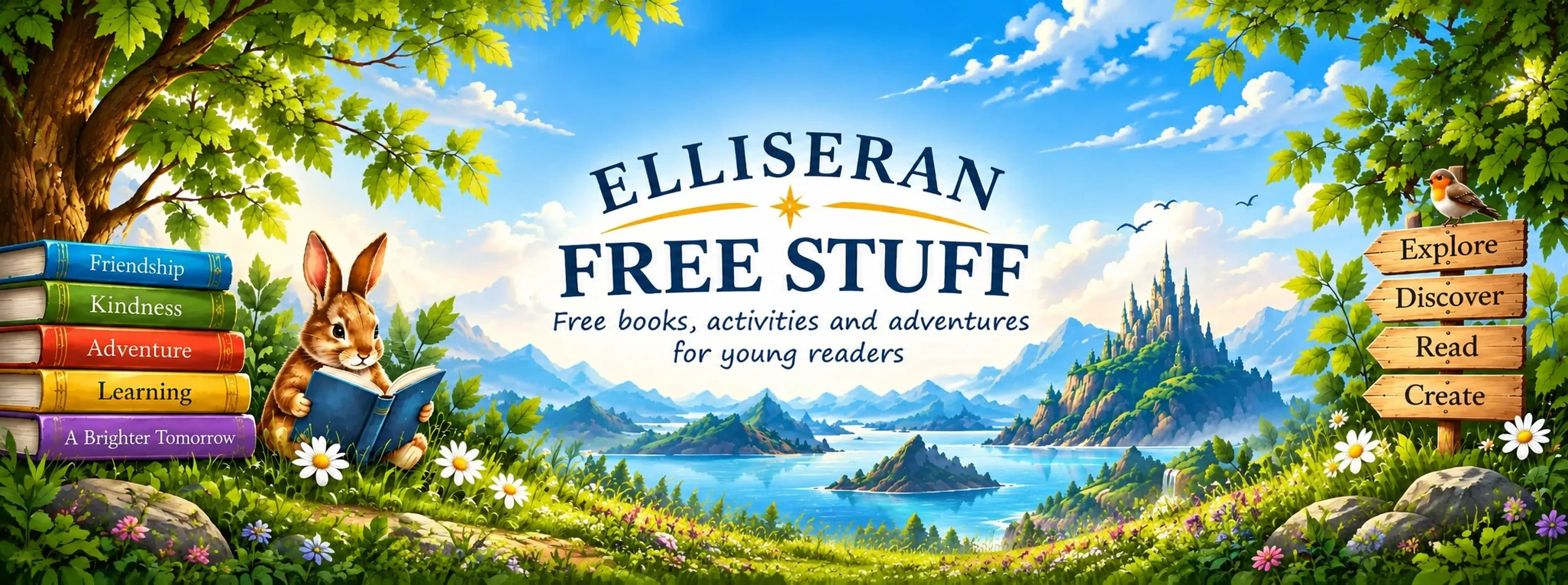 Free Stuff from Elliseran – Free books, activities and adventures for young readers